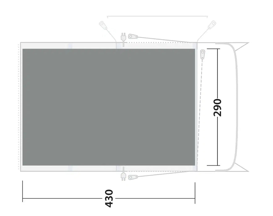 Outwell Jones L PowerAir Cozy Carpet