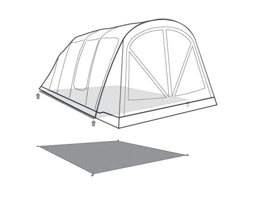 Outwell Charleston 7 Air TC Footprint