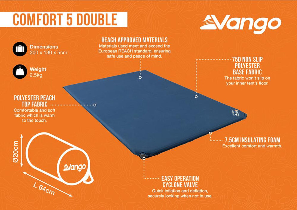 Vango Comfort 5 Double