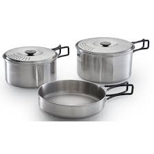 Campingaz Stainless Steel Camping Kit