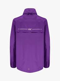 Mac In A Sac Adult Jacket Purple & Black