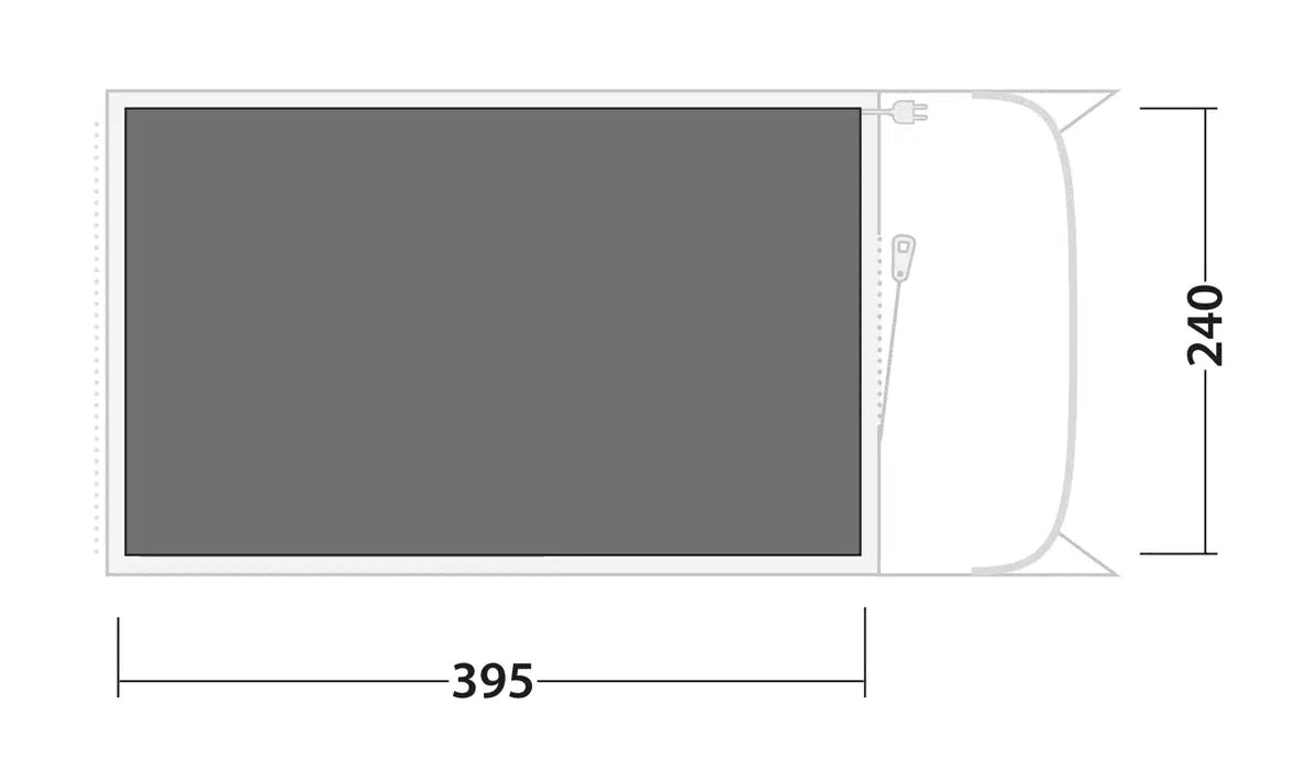 Outwell Durango / Birdland 4  Footprint