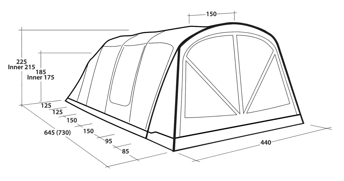 Outwell Charleston 7 Air TC 2026