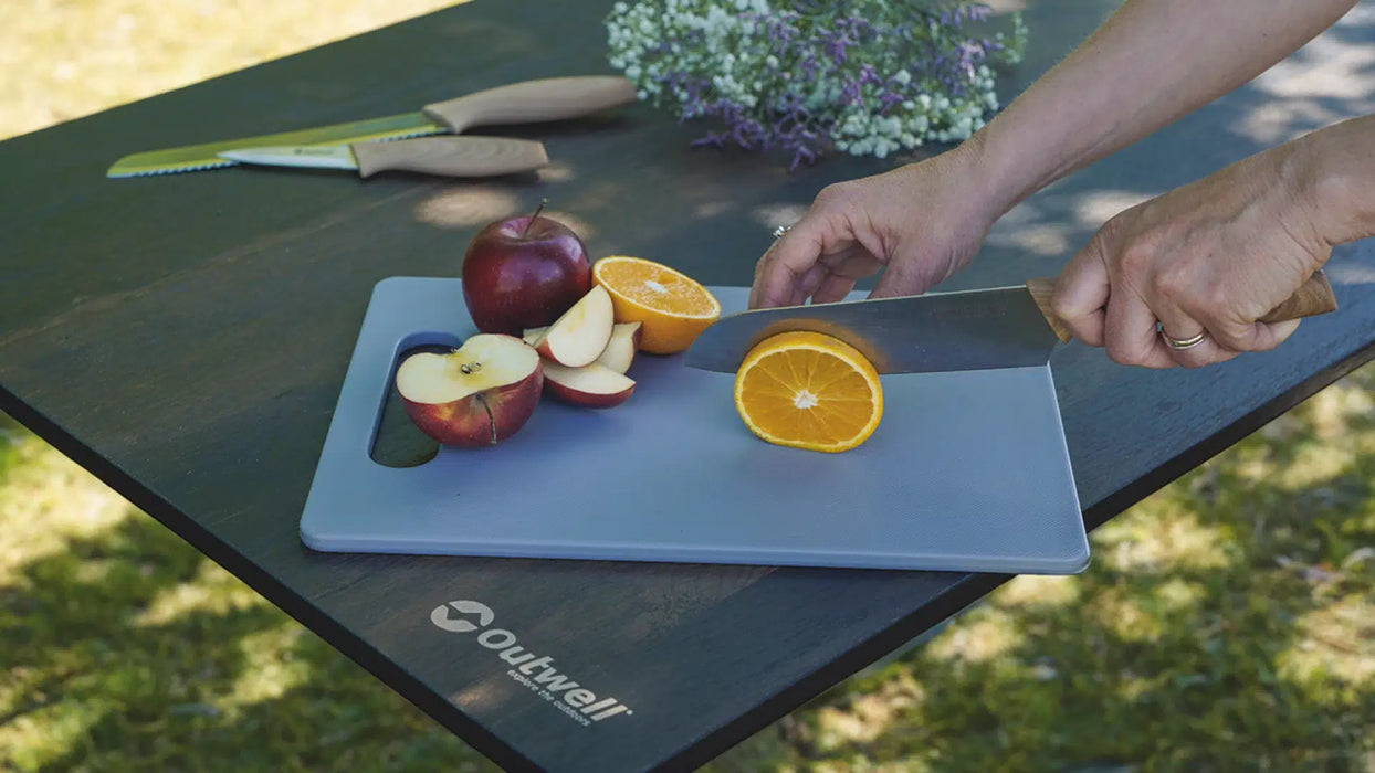 Outwell Caldas Knife Set with Cutting Board