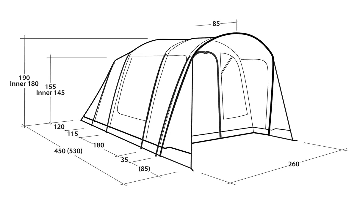 Outwell Birdland 4 TC