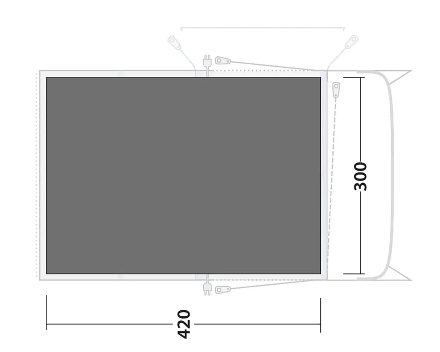 Outwell Jones L PowerAir Footprint