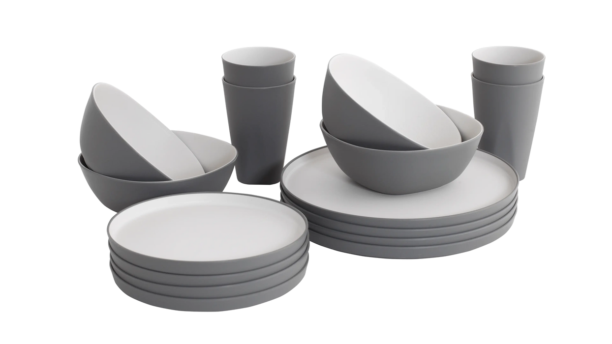 Outwell Gala 4 Person Dinner Set