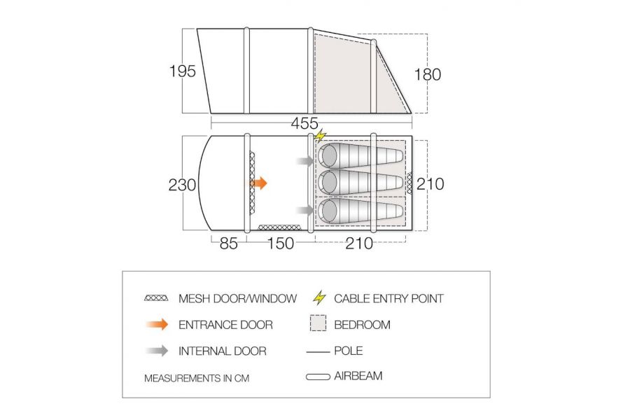 Vango Harris Air 350