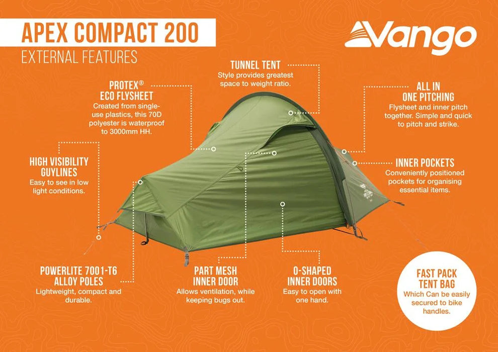 Vango Apex Compact 200