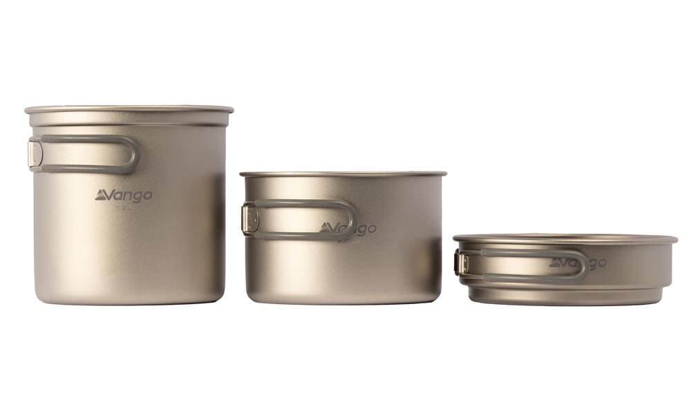 Vango Titanium 3 Piece Cook Set