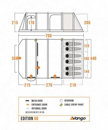 Vango Edition 60 Package