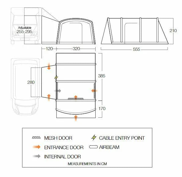 Vango Galli Pro Air Tall