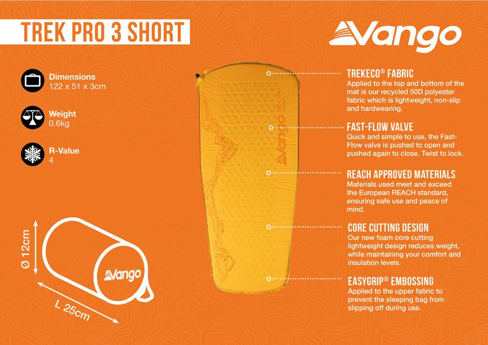 Vango Trek Pro 3 Short