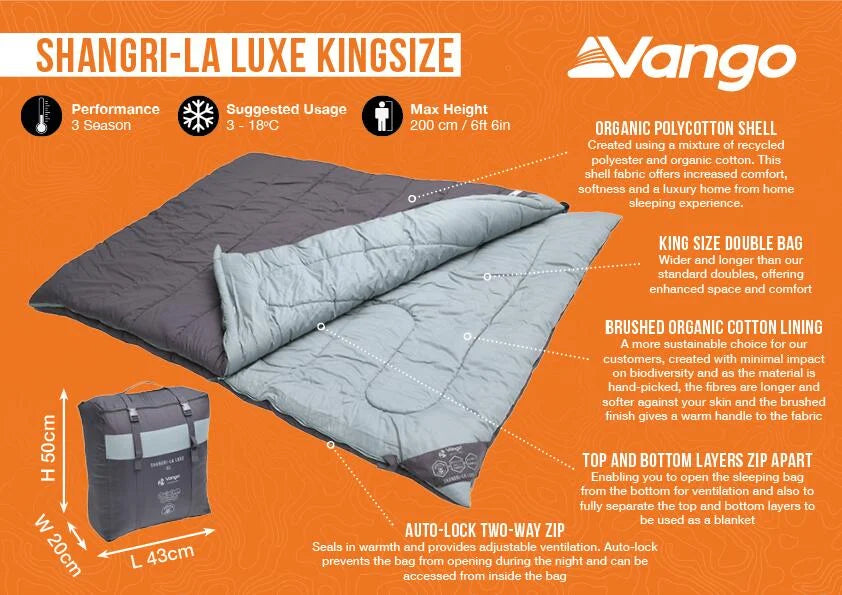 Vango Shangri-La Luxe Kingsize