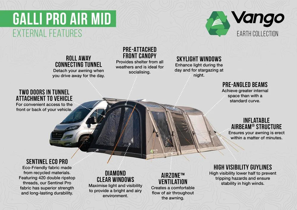 Vango Galli Pro Air Mid