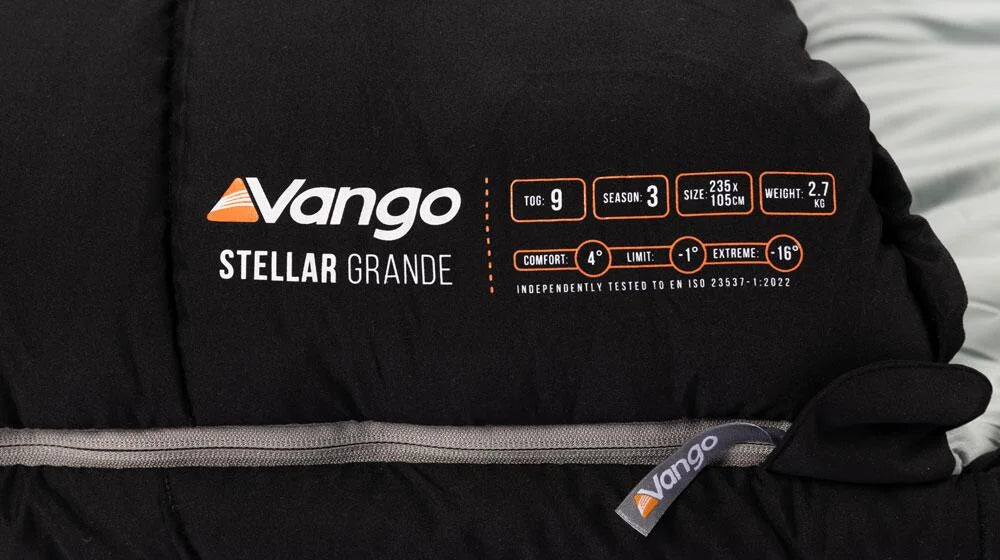 Vango Stellar Single Black