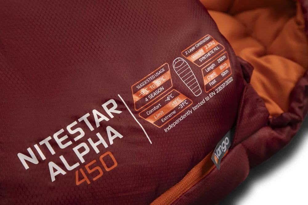 Vango Nitestar Alpha 450 Sleeping Bag