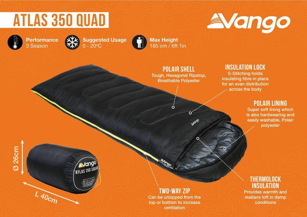Vango Atlas 350 Quad