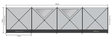 Outdoor Revolution Pronto Windbreak (4 Panel)