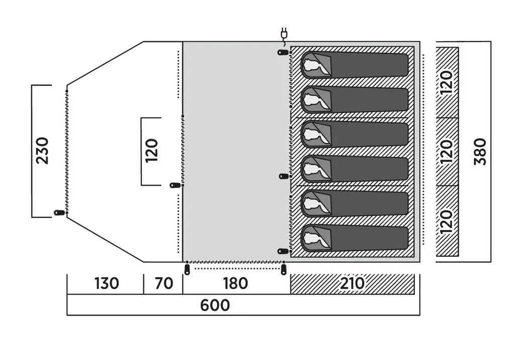 Easy Camp Kullen 6 Air