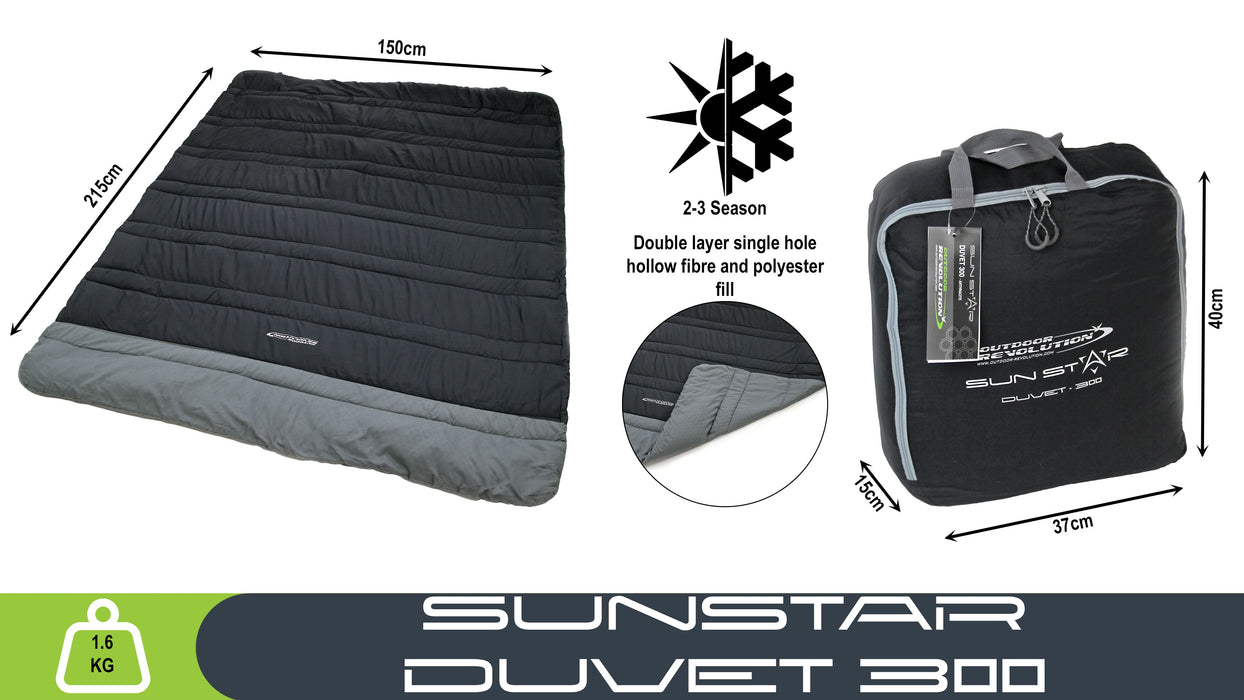 Outdoor Revolution Sun Star Duvet