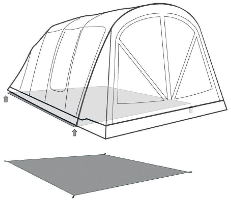 Outwell Charleston 7 Air TC Footprint