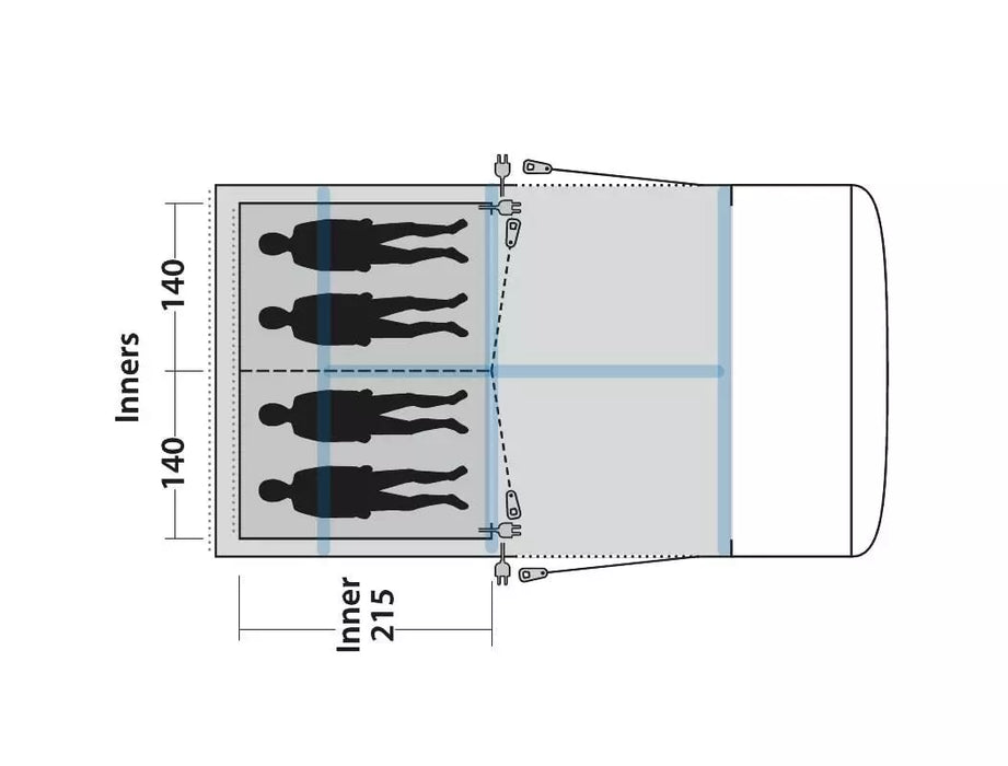 Outwell Jonesville 440SA Inner