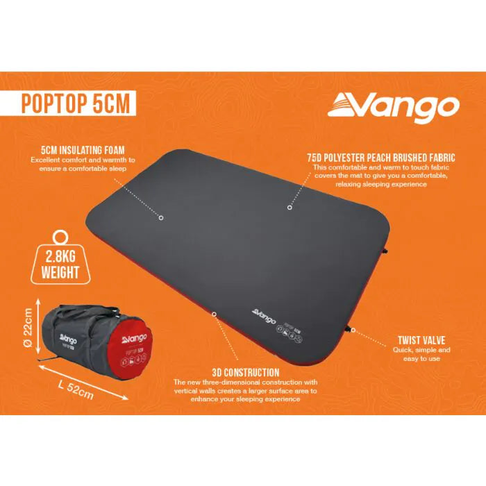 Vango Pop Top 5 Self Inflating Mattress
