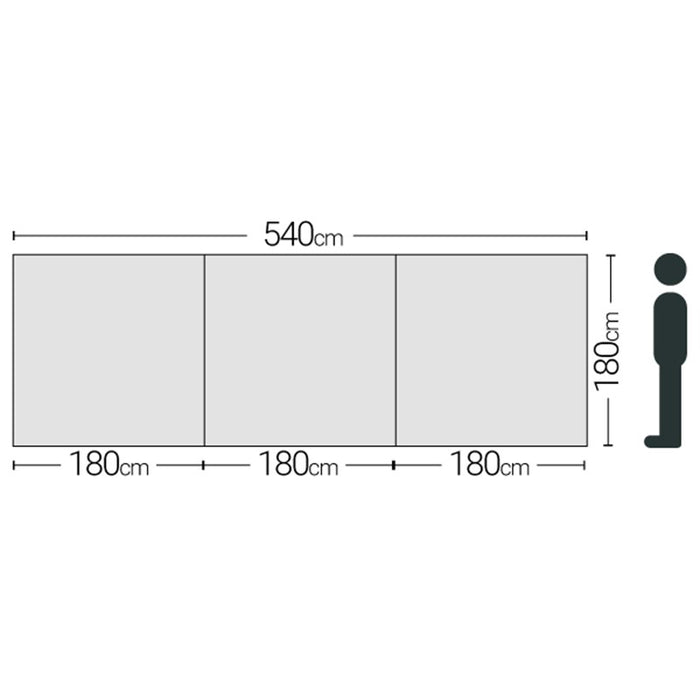 Quest Screen Shield Windbreak 3 panel