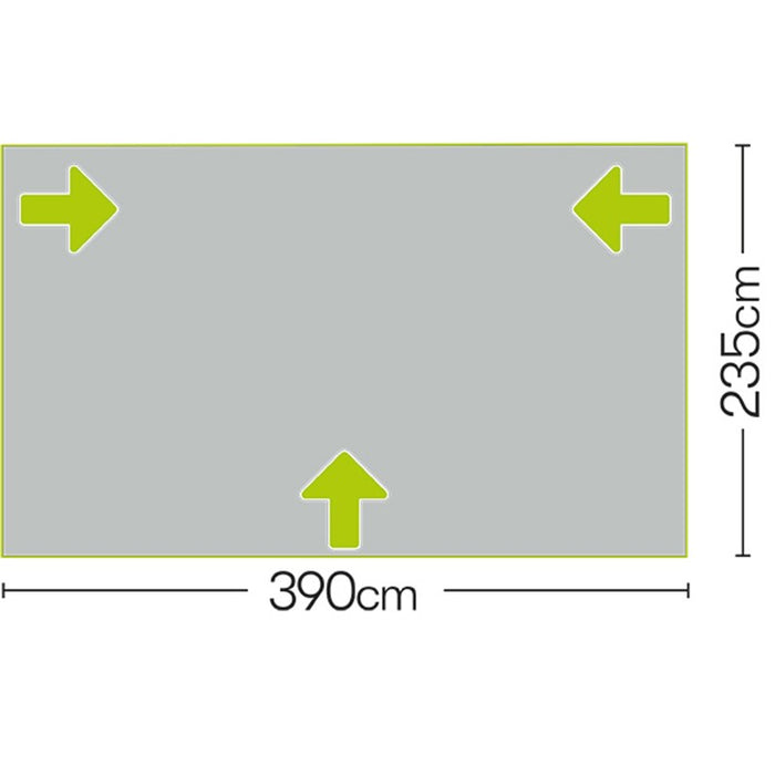 Quest Falcon Pro 390 Poled Porch Awning