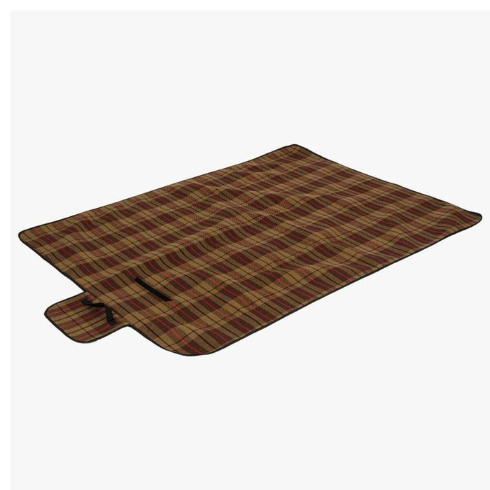 Highlander Picnic Blanket Rustic Tweed