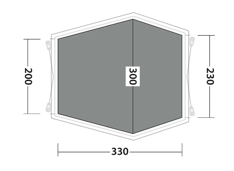 Outwell Woodcrest Flat Woven Carpet