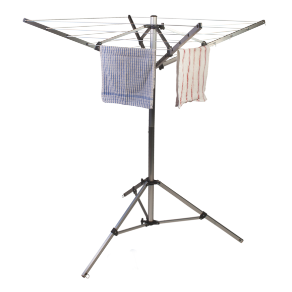 Kampa Quad 4 Arm Washing Line PJ Outdoors