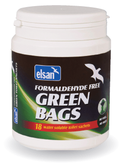 Elsan Green Bags - Three Free Sachets