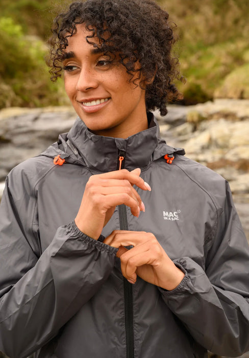 Mac In A Sac Adult Jacket Charcoal