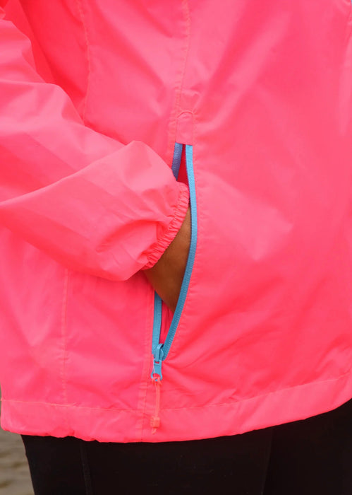 Mac In A Sac Jacket Adult Neon Pink