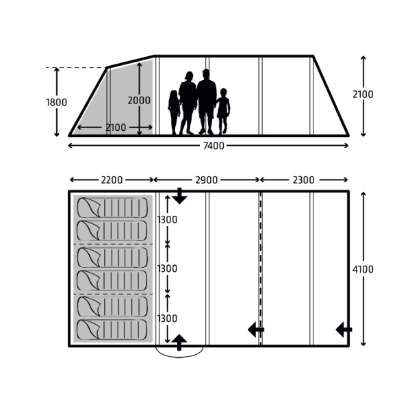 Kampa Croyde 6 Air