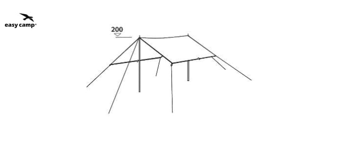 Easy Camp Tarp 4x4