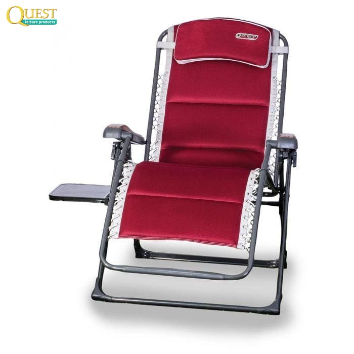 Quest Bordeaux Pro Relax XL Chair w/Side Table