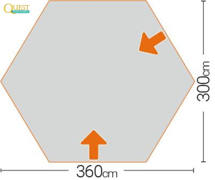 Quest Screen House Pro 6 - Shelters & Tarps