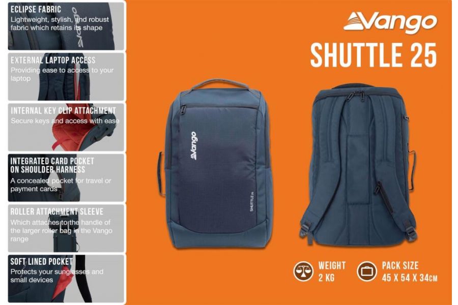 Vango Shuttle 25 Rucksack