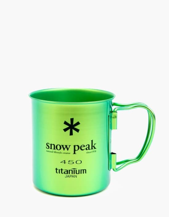 SNOW PEAK Titanium Single Wall Coloured Mug