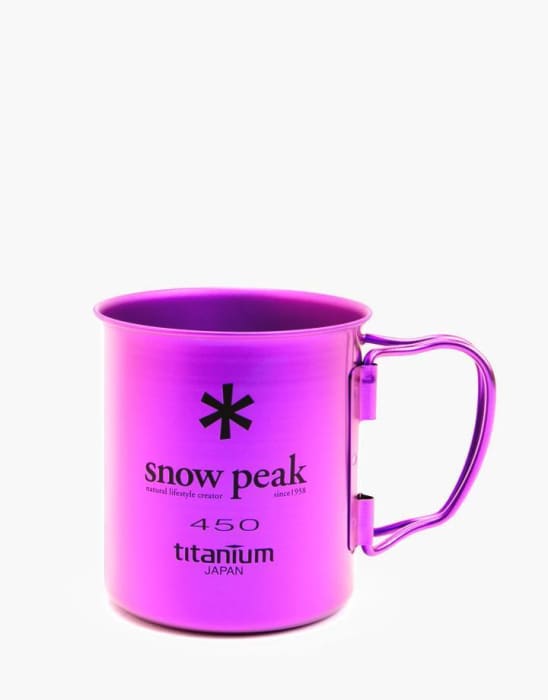 SNOW PEAK Titanium Single Wall Coloured Mug
