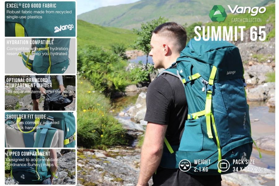 Vango Summit 65 Rucksack