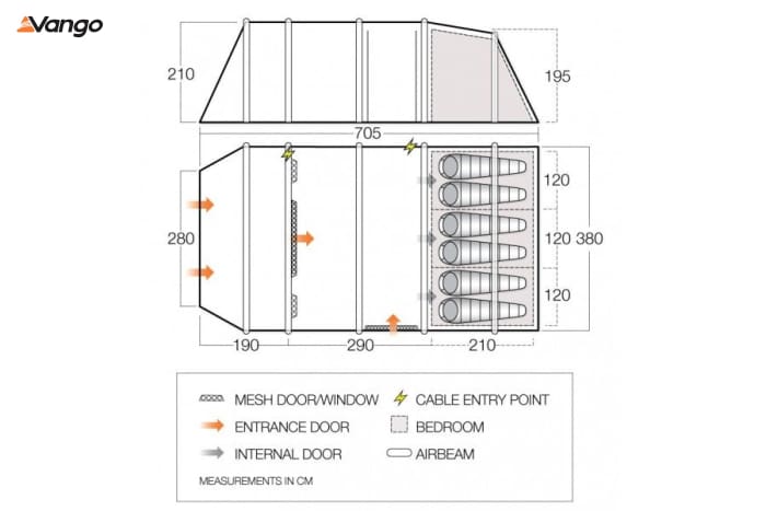 Vango Joro Air 600XL Sentinel Eco 2022