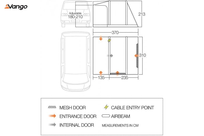 Vango Kela V Air Low