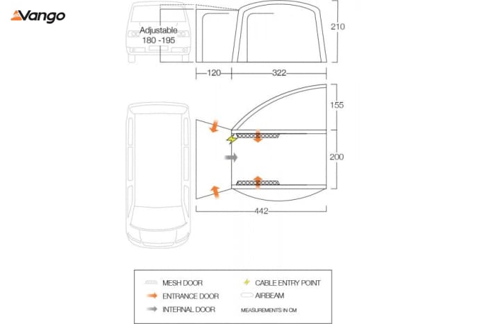 Vango Magra Air VW Driveaway