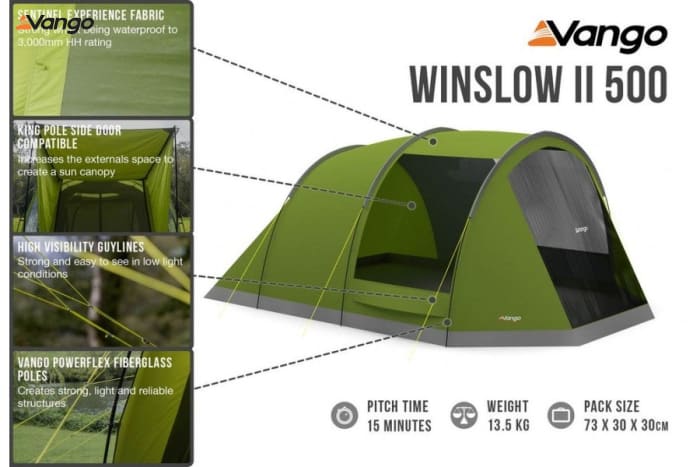 Vango Winslow II 500