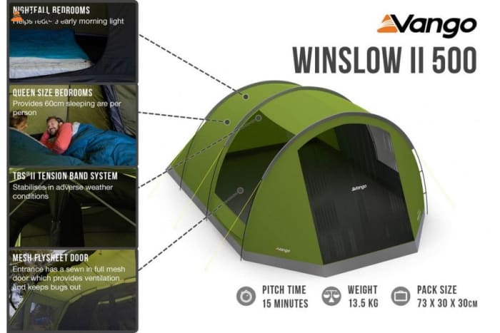 Vango Winslow II 500