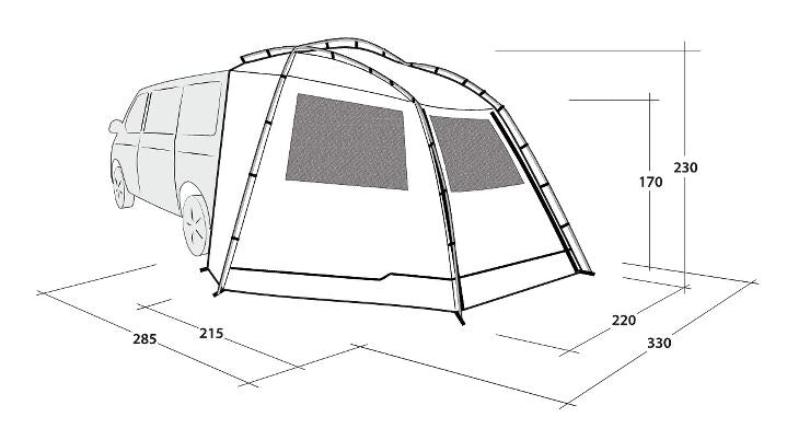 Outwell Drive-away Awning Woodcrest
